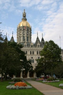 State capitol building in Hartford, Connecticut