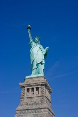 Statue of Liberty in Manhattan, New York