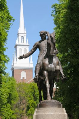 Statue in Massachusetts 