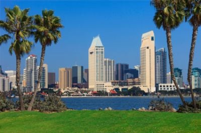 San Diego skyline 