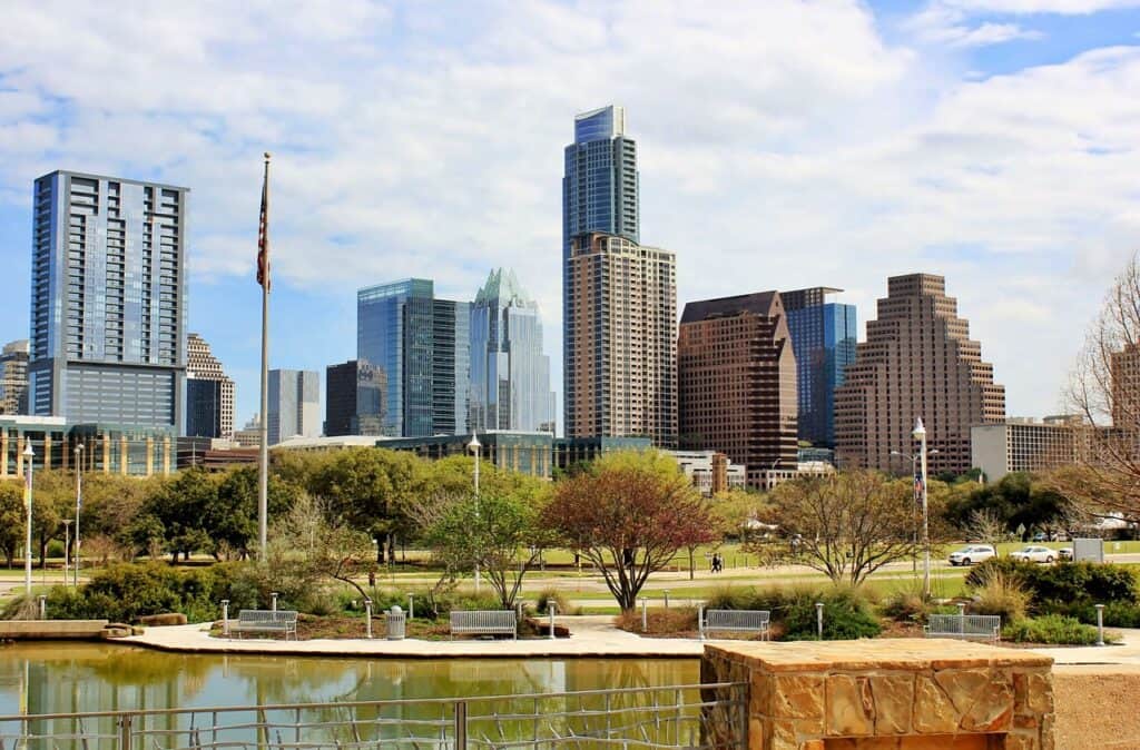 Austin, Texas skyline