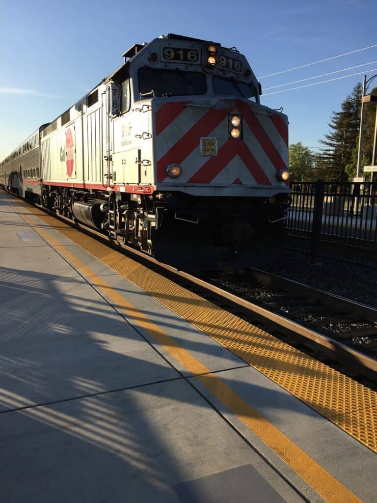 train in Sunnyvale, CA