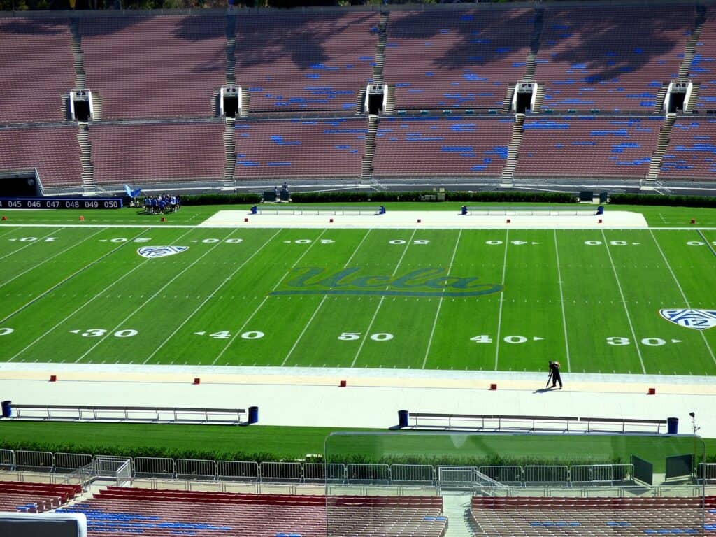 rose bowl stadium in Pasadena, California