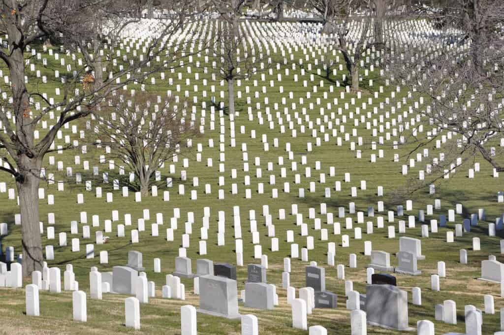 military cemetery in Arlington, Virginia