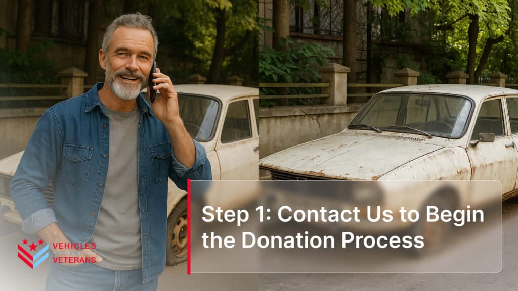 Step 1: Contact Us to Begin the Donation Process