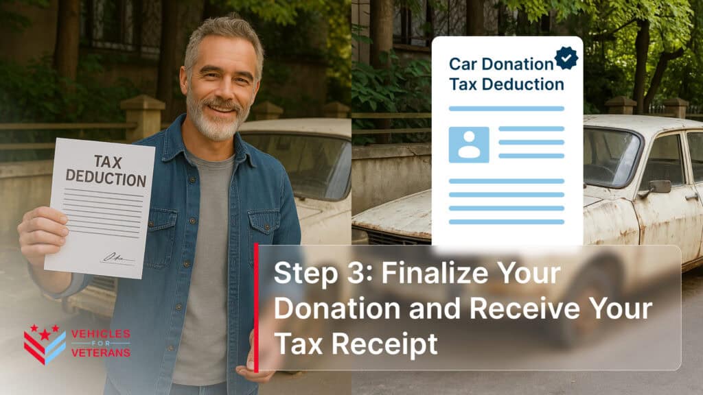 Step 3: Finalize Your Donation and Receive Your Tax Receipt