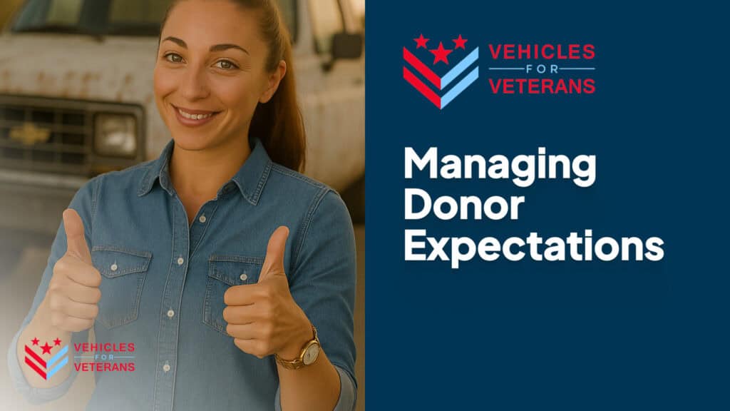 Managing Donor Expectations