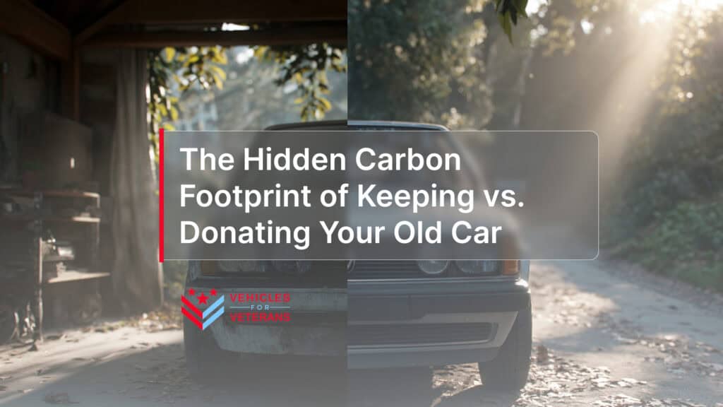 The Hidden Carbon Footprint of Keeping vs. Donating Your Old Car
