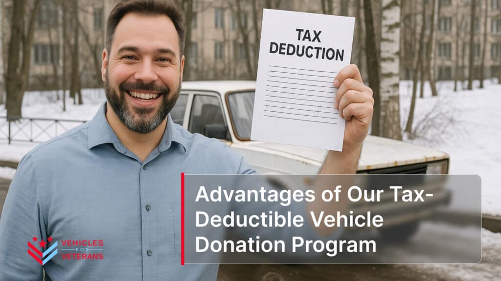 Advantages of Our Tax-Deductible Vehicle Donation Program