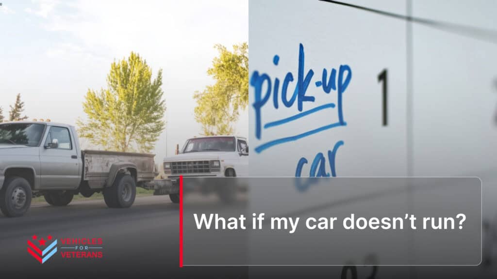 What if my car doesn’t run