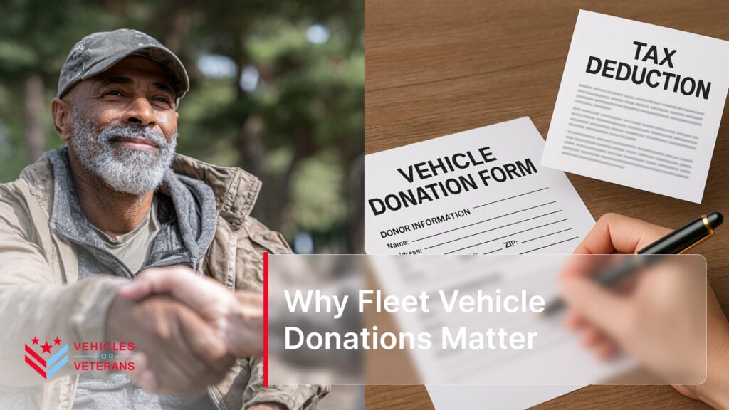 Why Fleet Vehicle Donations Matter