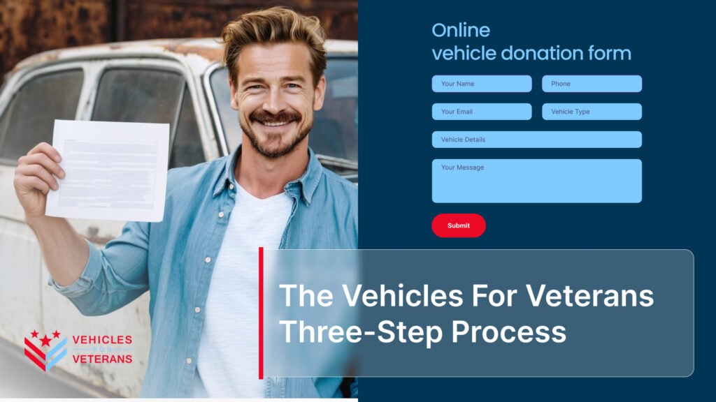 The Vehicles For Veterans Three-Step Process