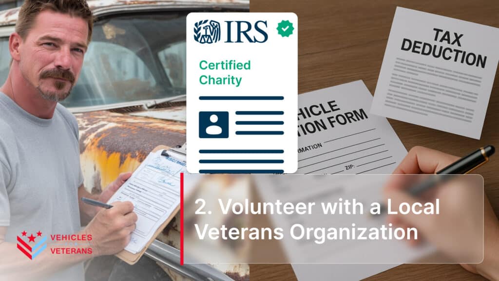 2. Volunteer with a Local Veterans Organization