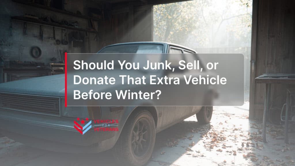 Should You Junk, Sell, or Donate That Extra Vehicle Before Winter?