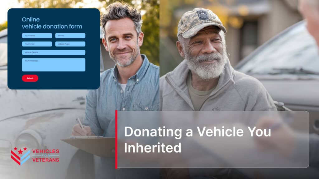 Donating a Vehicle You Inherited