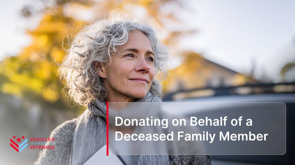 Donating on Behalf of a Deceased Family Member