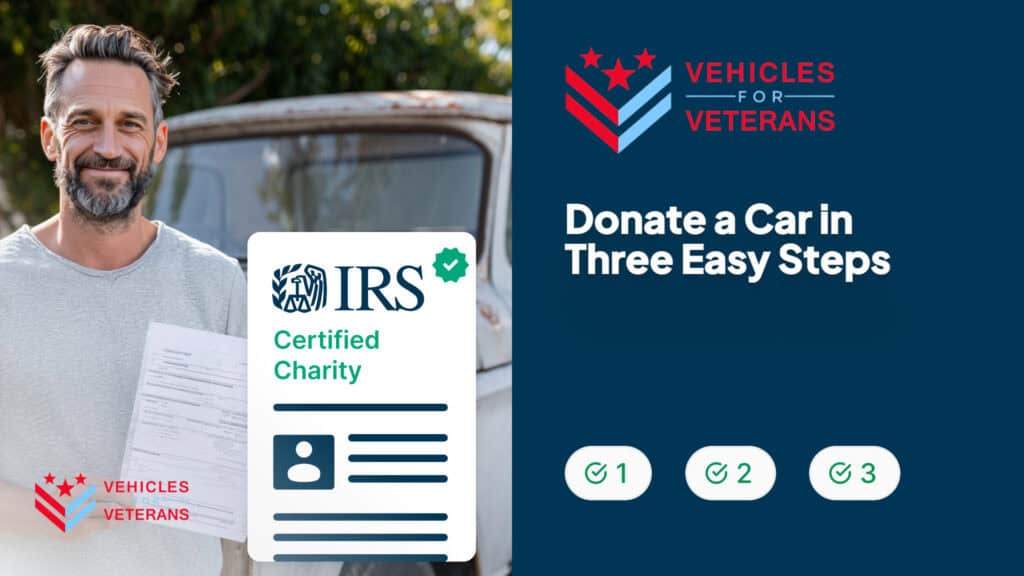 Donate a Car in Three Easy Steps