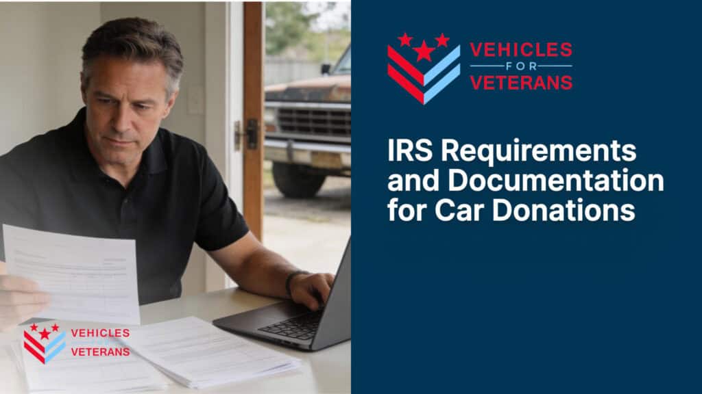 IRS Requirements and Documentation for Car Donations