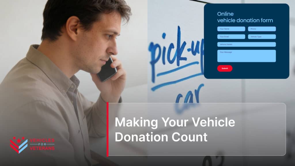 Making Your Vehicle Donation Count