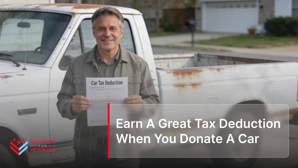 Earn A Great Tax Deduction When You Donate A Car