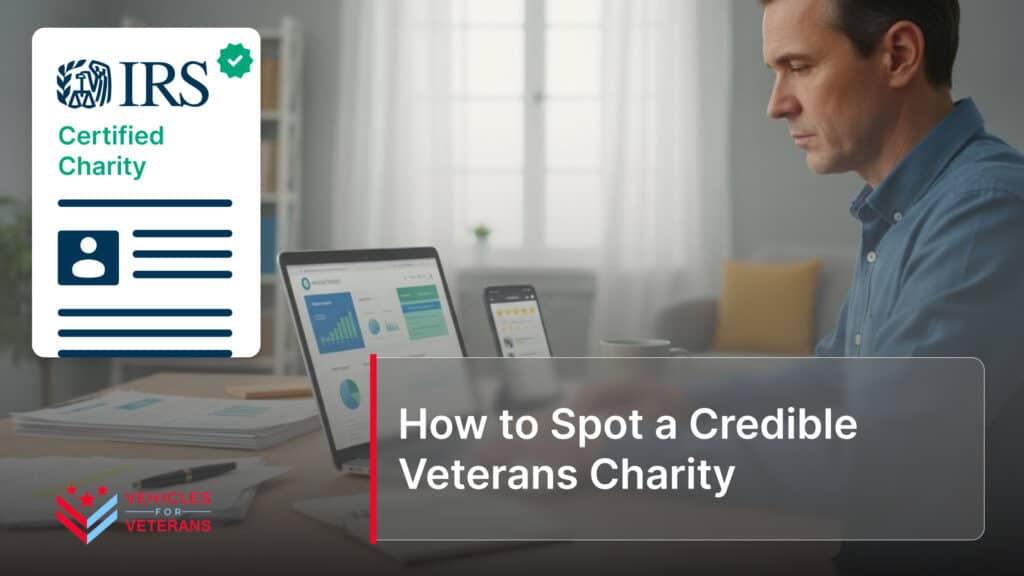 How to Spot a Credible Veterans Charity