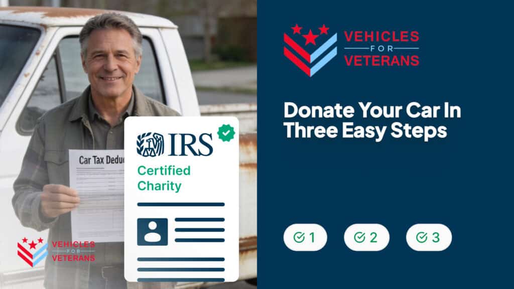 Donate Your Car In Three Easy Steps