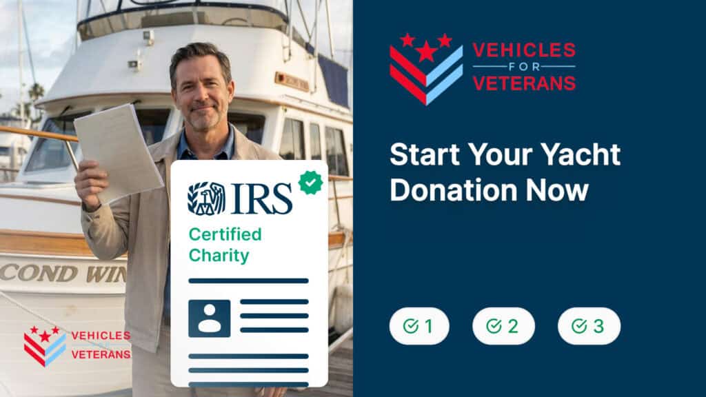 Start Your Yacht Donation Now