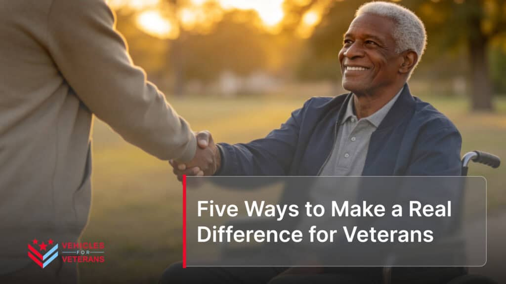 Five Ways to Make a Real Difference for Veterans