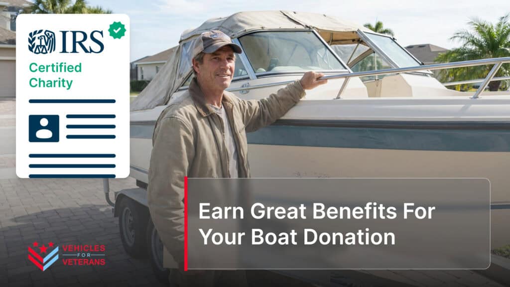 Earn Great Benefits For Your Boat Donation