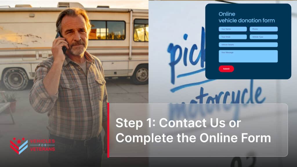 Step 1: Contact Us or Complete the Online Form