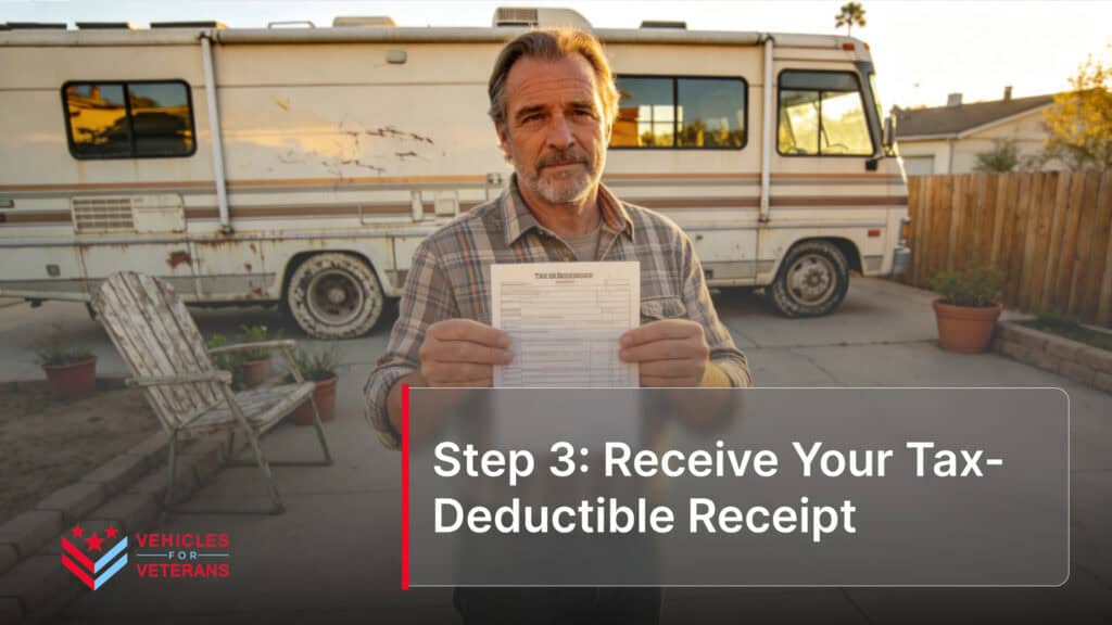 Step 3: Receive Your Tax-Deductible Receipt
