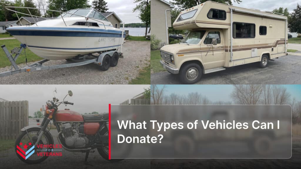 What Types of Vehicles Can I Donate