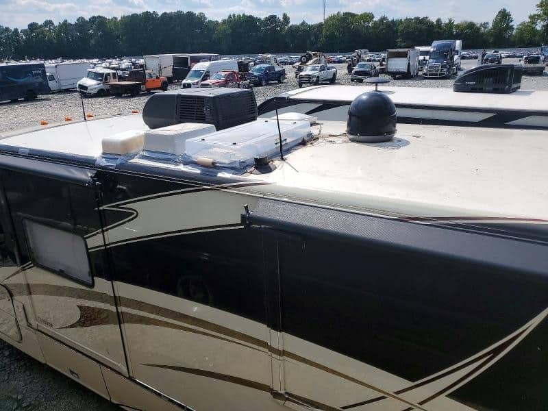 Top view of RV