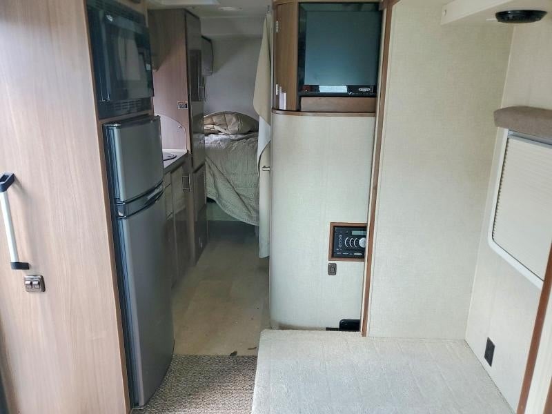 Back view of RV