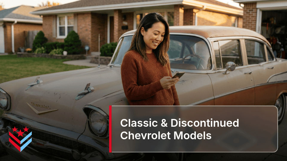 Classic & Discontinued Chevrolet Models