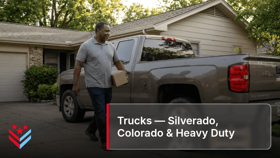 Trucks — Silverado, Colorado & Heavy Duty