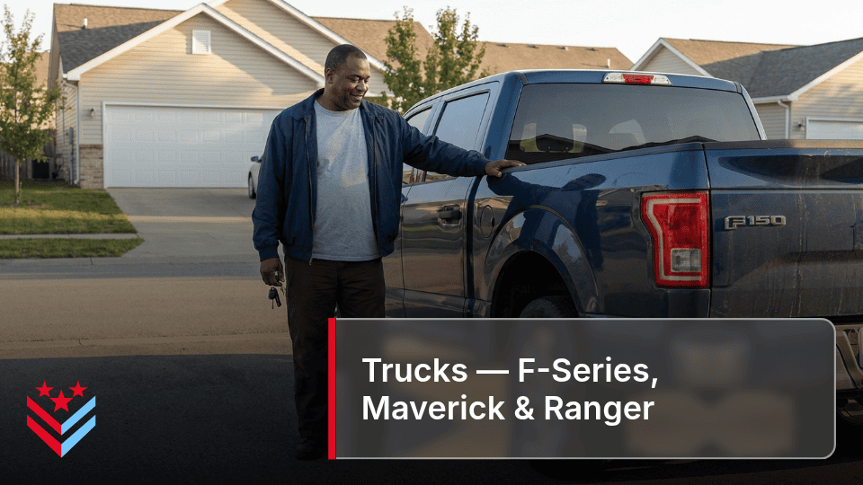 Trucks — F-Series, Maverick & Ranger