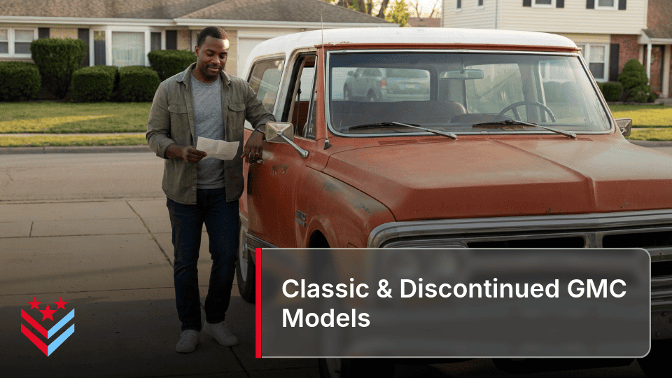 Classic & Discontinued GMC Models