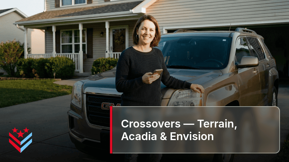 Crossovers — Terrain, Acadia & Envision