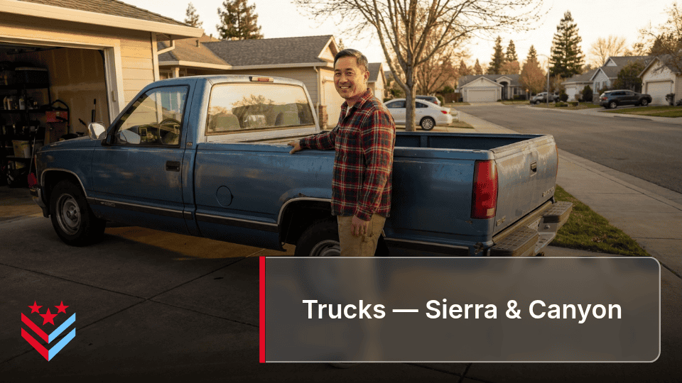 Trucks — Sierra & Canyon