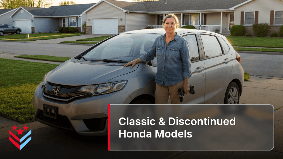 Classic & Discontinued Honda Models