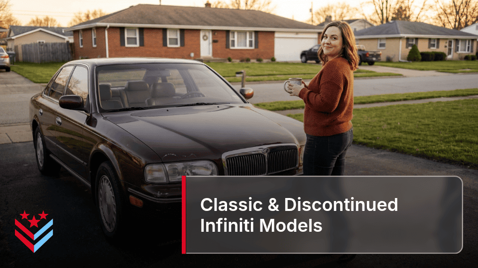 Classic & Discontinued Infiniti Models