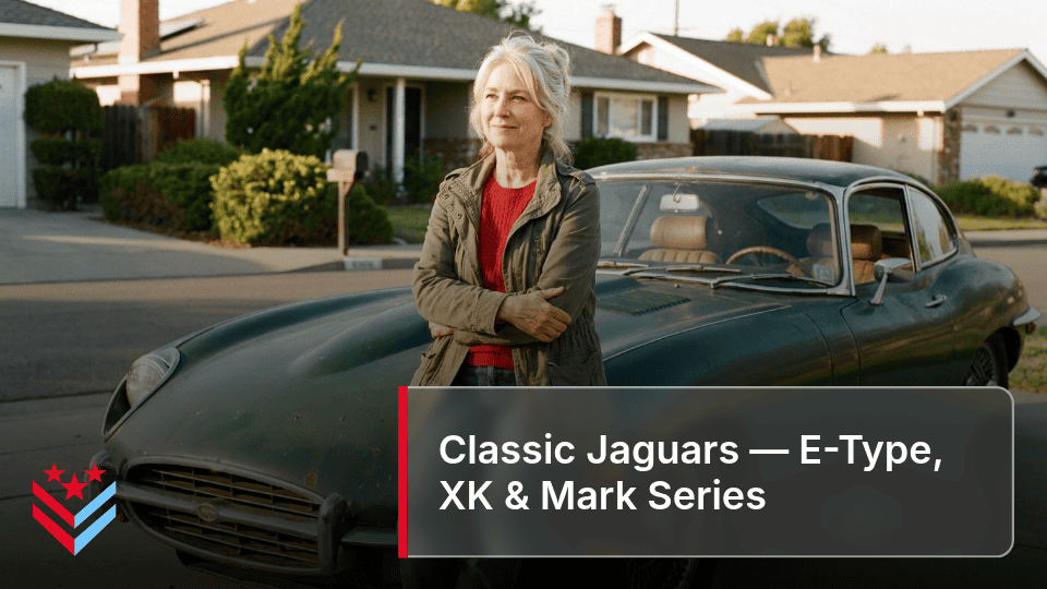 Classic Jaguars — E-Type, XK & Mark Series