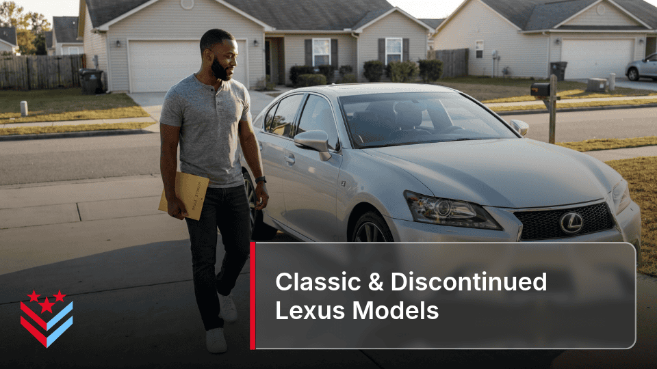 Classic & Discontinued Lexus Models