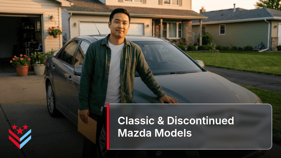 Classic & Discontinued Mazda Models