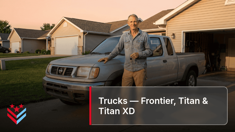 Trucks — Frontier, Titan & Titan XD