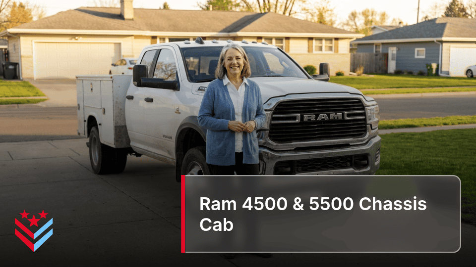Ram 4500 & 5500 Chassis Cab