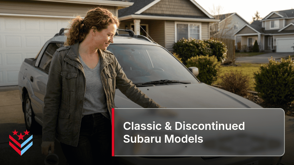Classic & Discontinued Subaru Models