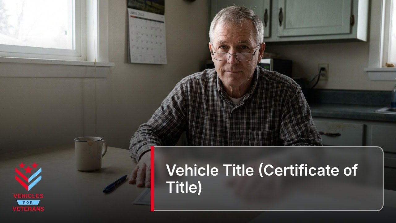 Vehicle Title (Certificate of Title)