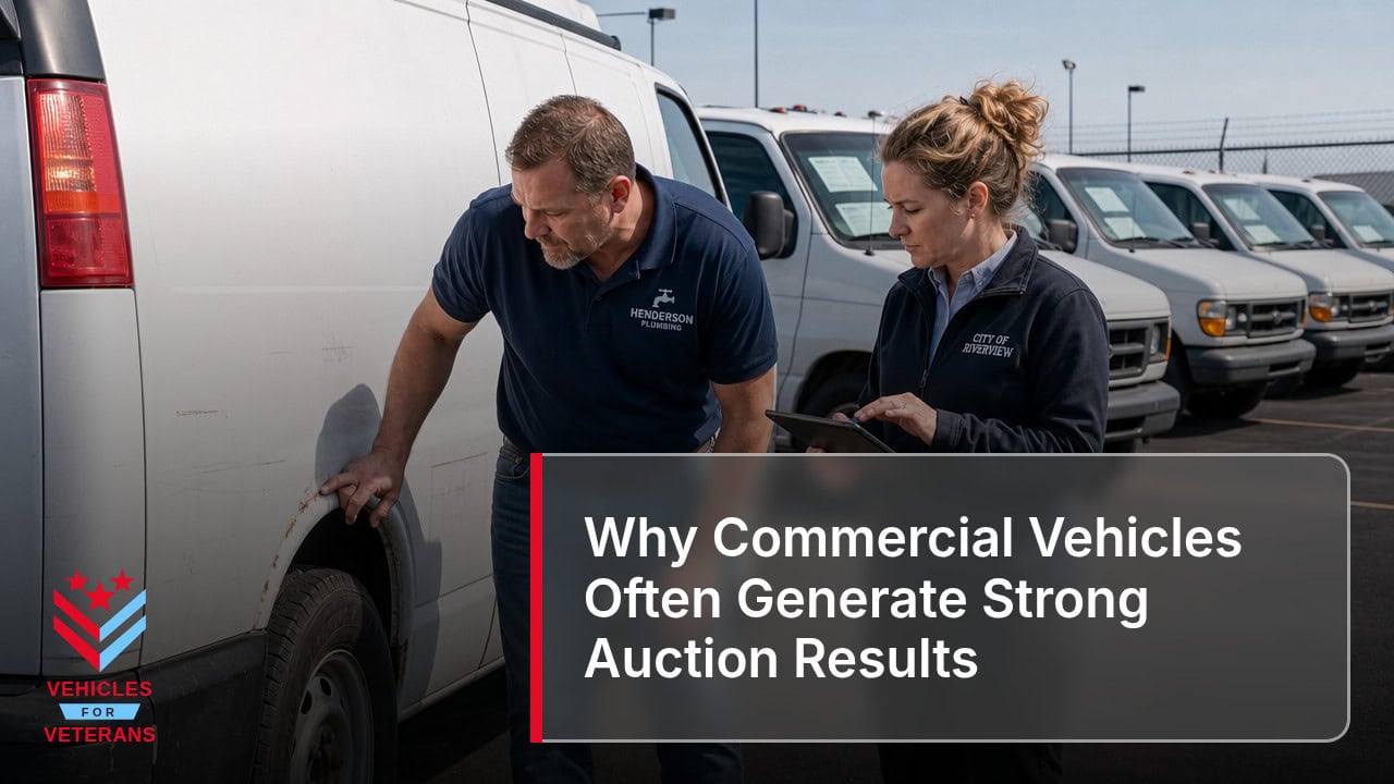 Why Commercial Vehicles Often Generate Strong Auction Results